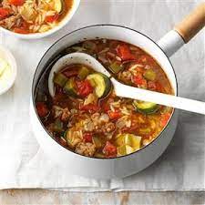 Italian Sausage And Zucchini Soup Recipe Zucchini Soup Recipes Easy Soup Recipes Zucchini Soup
