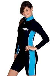 Women S Long Sleeve Uv Swimsuit By Stingray Women Long Sleeve Womens Wetsuit Uv Protection Clothing