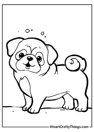 People easing into their golden years will enjoy th. All New Puppy Coloring Pages I Heart Crafty Things