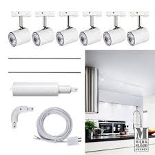 markslojd track led 6x3w 200cm skensystem track skensystem med dimbar led fran markslojd ar ett komplett system som kan monteras bade pa va monter armatur vagg