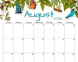 Home free premium public domain art png elements free fonts spotlight topics. August Calendar Etsy