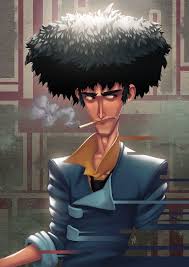 Spike Spiegel Art Cowboy Bebop Character Illustration