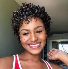 Afro Cheveux Boucles Naturels Courts Curly Hair Styles Short Hair Styles Hair Styles
