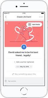 The life event currently gets added to your timeline for your friends to see and comment on the update. Facebook Overhauled Its Life Events Feature