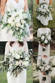 20 Elegant White And Greenery Wedding Bouquets Spring Wedding Bouquets Greenery Wedding Bouquet Wedding Bouquets