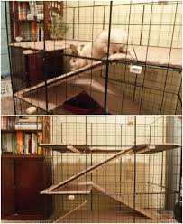 With some wire panels and plastic cable ties, you can create a simple diy cage with 2 plywood levels and an open floor and roof. 10 Free Diy Rabbit Hutch Plans That Make Raising Bunnies Easy Diy Crafts