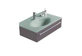 Everyone wants to be surround of comfortable and cozy space, which reflects our essence. Bathroom Light Grey Wall Mounted Vanity Set With Integrated Glass Sink Kitchen Bath Fixtures Bathroom Fixtures Rayvoltbike Com