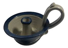 Or best offer +c $28.36 shipping estimate. Vintage Handmade Pottery Candle Holder With Handle Chairish