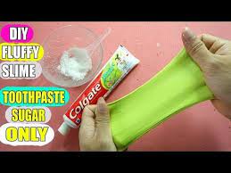 But i definitely have toothpaste and shampoo! How To Make Slime With Toothpaste Sugar And Water Only Easy Diy Fluffy Slime Success 100 Youtube Diy Fluffy Slime Slime With Shampoo Toothpaste Slime