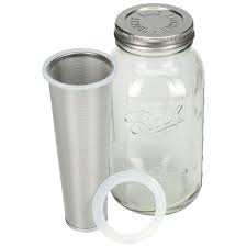 Our cold brew coffee maker is designed & made in south korea, renowned for top quality kitchen goods, with durable, tritan plastic for long lasting performance, a silicone non. Cold Brew Coffee Maker 2 Quart Make Amazing Cold Brew Coffee And Tea With This Durable Mason Jar With Stainless Steel Filter And Stainless Steel Lid Buy Online At Best