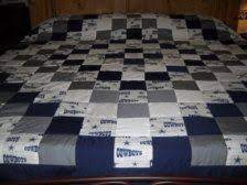 Dallas Cowboy Baby Quilt Handmade Dallas Cowboys King Size Quilt Personalized Embroidered Name Texas Quilt Football Quilt Cowboy Quilt