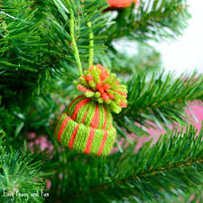Our card template library includes layouts for thank you cards, holiday cards, christmas cards, valentine's cards and more. Mini Yarn Hats Ornaments Diy Christmas Ornaments Easy Peasy And Fun