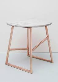 Pin By Seyma Tamer On Where I Dwell Copper And Marble Decor Marble Table
