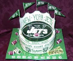 It was a green outline of a football with 'jets' written in green letters on the foreground, 'ny' written in green outlines on the background, and a small football at the. Pictures On Happy Birthday Ny Jets Cake