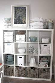 Ikea Expedit Shelve Styling Love He Two Styles Of Baskets Home Decor Expedit Bookcase Home Organization