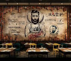 Beauty salon vector tag free vector, free photos and psd files for free download. Afashiony Mural Wallpaper Photo Poster Wall Decoration Hd Print Retro Barber Shop Beauty Salon Background Wall Background Painting Panorama 3d Wall Mural Wallpaper 59 1x41 3inch Buy Online In Dominica At Dominica Desertcart Com Productid