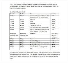 Always remember that a rundown is just a spreadsheet you and your crew use as a recipe for cooking up the show of your. 19 Event Schedule Templates Word Excel Pdf Free Premium Templates