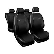Set Huse Auto Universale 9 Bucati Din Piele Ecologica Din Gama X Line De Culoare Negra Emag Ro
