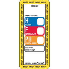 These chemical safety labels are ideal for labs, hospitals, and any industry that deals with hazardous chemicals. Standard Hazcom Hmis Label 2 X 2 Paper Labelmaster
