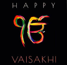 The text at the front of the card reads 'happy vaisakhi'. Happy Vaisakhi To All My Followers Who Are Celebrating Today May Everyone Be Blessed With All The Joy Happy Baisakhi Images Happy Baisakhi Gurbani Quotes