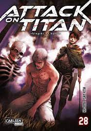 All they want is to devour people like chips. Attack On Titan 28 Atemberaubende Fantasy Action Im Kampf Gegen Grauenhafte Titanen Amazon De Isayama Hajime Peter Claudia Bucher