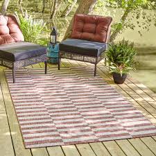 Find the perfect decorative accents at hayneedle, where you can buy online while you explore our room designs and curated looks for tips, ideas & inspiration to help you along the way. Rust Red 8 X 11 4 Outdoor Striped Rug Esalerugs