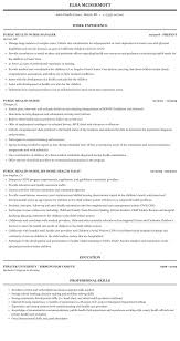 Create the ideal nurse resume with our guide and example. Public Health Nurse Resume Sample Mintresume