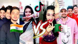 جزائريـون ضد الأجـانب على تيك توك جزء 4 Tik Tok Algeria Vs India Fashion