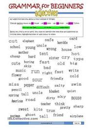 Identify The Tenses Then Match Them With The Correct Description A Simple Introduction To The Word Class And An Exercise Where Students Must Identify Adjectives Among Other Word Classes Adjectives Teaching Adjectives Grammar