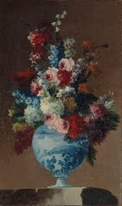 Attribue A Michele Antonio Rap Vase Fleur Vase Fleurs