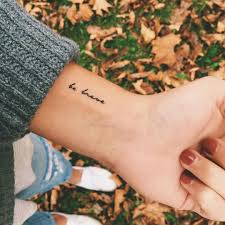 Small dove tattoo design on wrist. Meaningful Word Wrist Tattoo Wrist Tattoos For Women Wrist Tattoos Wrist Tattoos Words