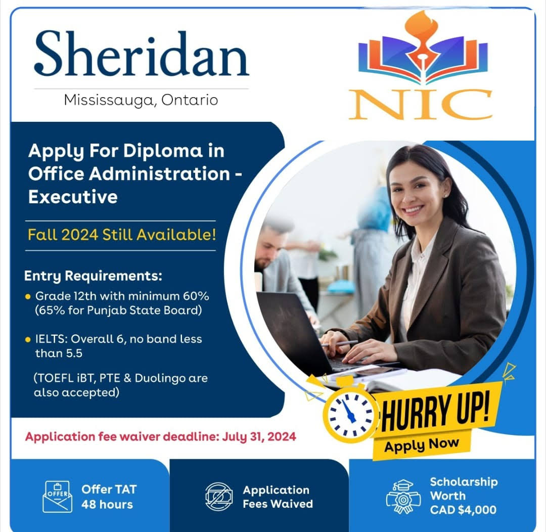 Sheridan College in canada product image