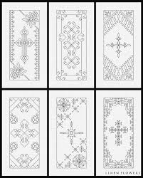 Blackwork Crosses 4 Cross Stitch Bookmarks Cross Stitch Charts Christian Cross Stitch