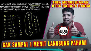 Langsung Paham Cara Gampang Menjawab Soal Bahasa Panda Utbk Buku Pelajaran Bahasa Panda