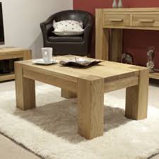 The coffee table features a rough sawn light sonoma oak finish. Trend Solid Oak 3 X 2 Coffee Table Oak Furniture House