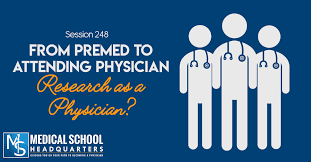 from premed to attending physician showing you the path