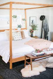 Canopy frames not only provide additional shelter and coziness to a bed space, but they also act as a beautiful addition to the room. Creative Ways To Decorate Your Four Poster Bed The Official Blog