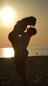 Sunset Couple Photoshoot We Loved This One And Our Silhouettes Silhouette Photography Couples Photoshoot Couple Photography