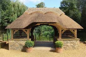Thatched Gazebo Idea Gazebo Thatched Roof Village House Design