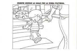 La aplicación contiene 60 imágenes para colorear. Educacion Vial Para Ninos Para Colorear Colorear Para Ninos