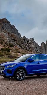 Blue Jaguar E Pace 1080x2160 Wallpaper Jaguar E Jaguar Jaguar Car