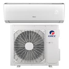 gree livo 18 000 btu 1 5 ton ductless mini split air conditioner with inverter heat remote 208 230 volt 60 hz