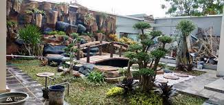 Jasa Kolam Air Terjun Di Jakarta Utara Jasa Pembuatan Kolam Dekorasi Relief Tebing Di Jakarta Utara Green Garden Asri Kolam Air Taman Kolam