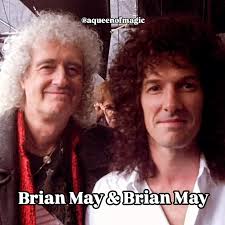 Brian May & Brian May 😛 #BohemianRhapsody