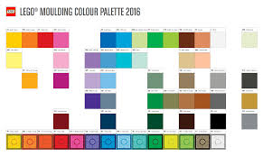 heres this years official colour palette brickset lego