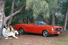 Image result for Poppy Red 1964 Mustang