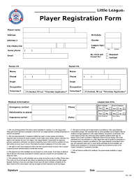 This vendor registration form template, like all of jotform's thousands of templates, are fully customizable and free to use. Soccer Player Registration Form Template Word Fill Online Printable Fillable Blank Pdffiller