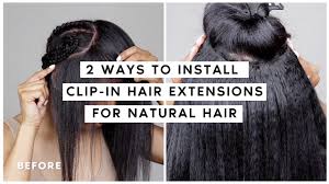 Gg s hair extensions boutique braiding salon 260 photos 23. 2 Ways To Install Clip In Extensions Melanj Hair