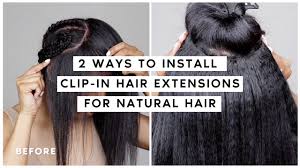 Cheer dance curls read more; 2 Ways To Install Clip In Extensions Melanj Hair