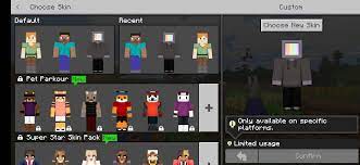 Minecraft Will Switch Custom Skins Back To Default Each Time I Close The App Because It Is Not A Cross Platform Skin Is There A Fix Mcpe